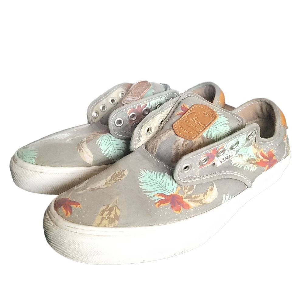 VANS Shoes Chima Ferguson Pro Sydney Aloha Light Grey VN-0UARAP4 Mens 8.5